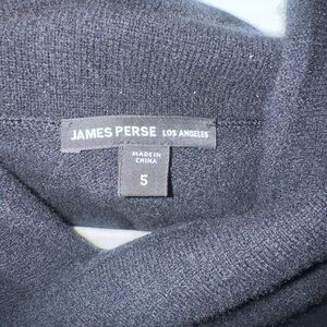 James Perse Men's Black Cashmere sweater size 5
